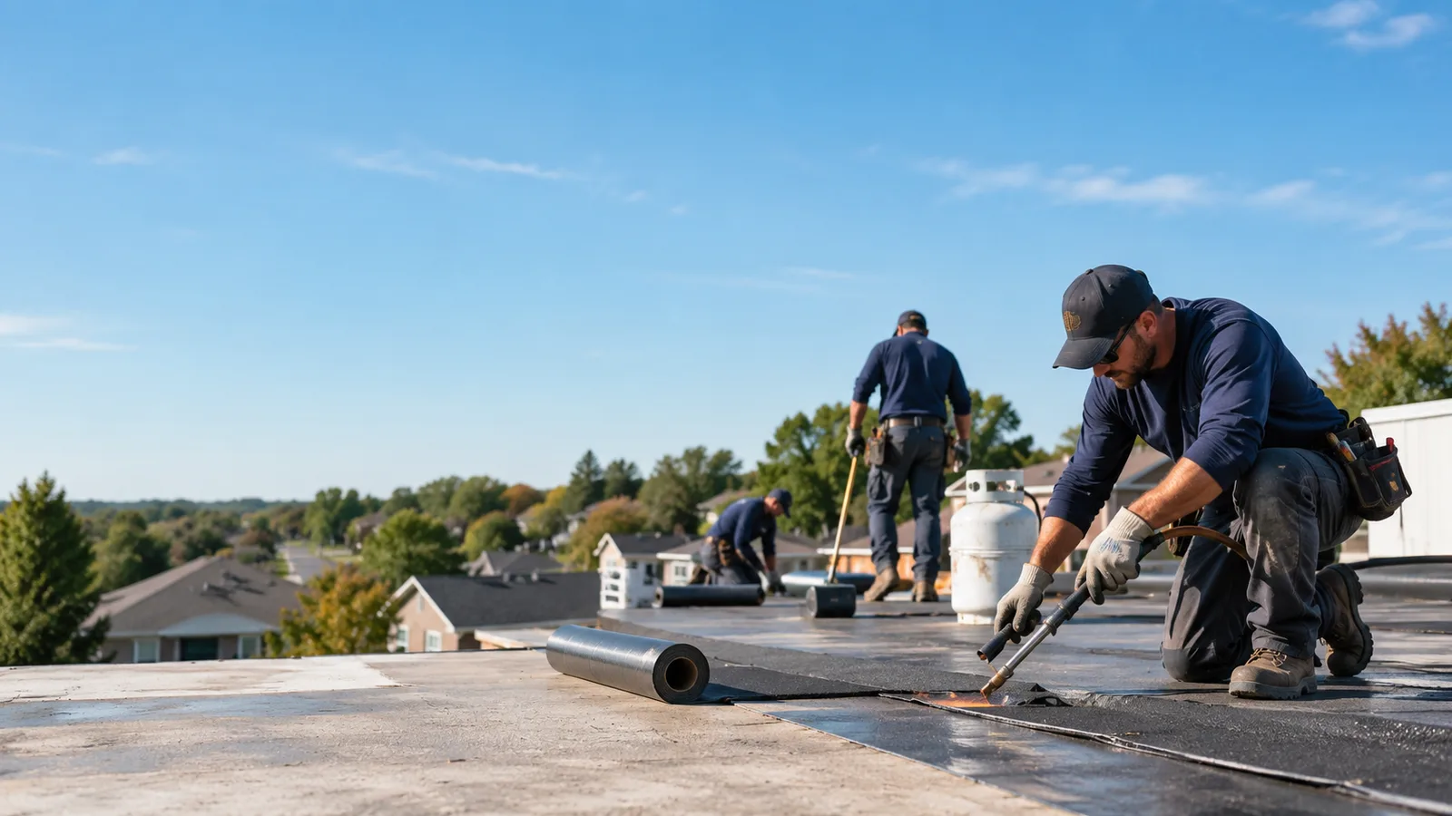 Flat Roof Leak Repair providers in Kempton, IN